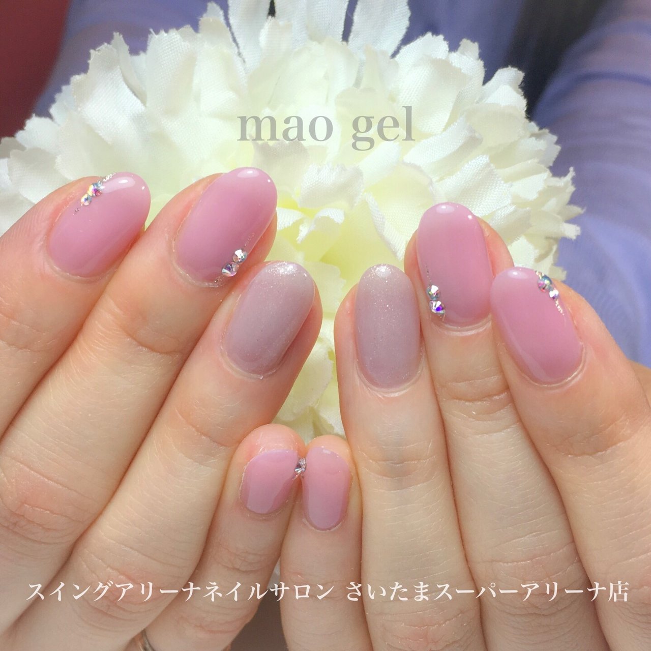 オールシーズン オフィス ブライダル パーティー ハンド Beauty Salon Toiro さいたま新都心店 美爪育成 フィルイン推奨サロン の ネイルデザイン No ネイルブック