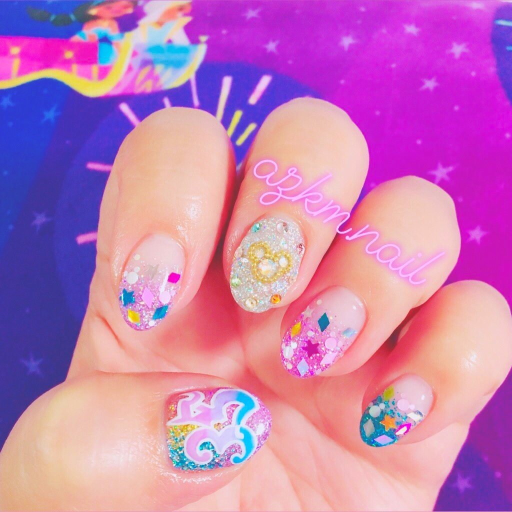 夏 パーティー デート 女子会 ハンド Azkm Nailのネイルデザイン No ネイルブック