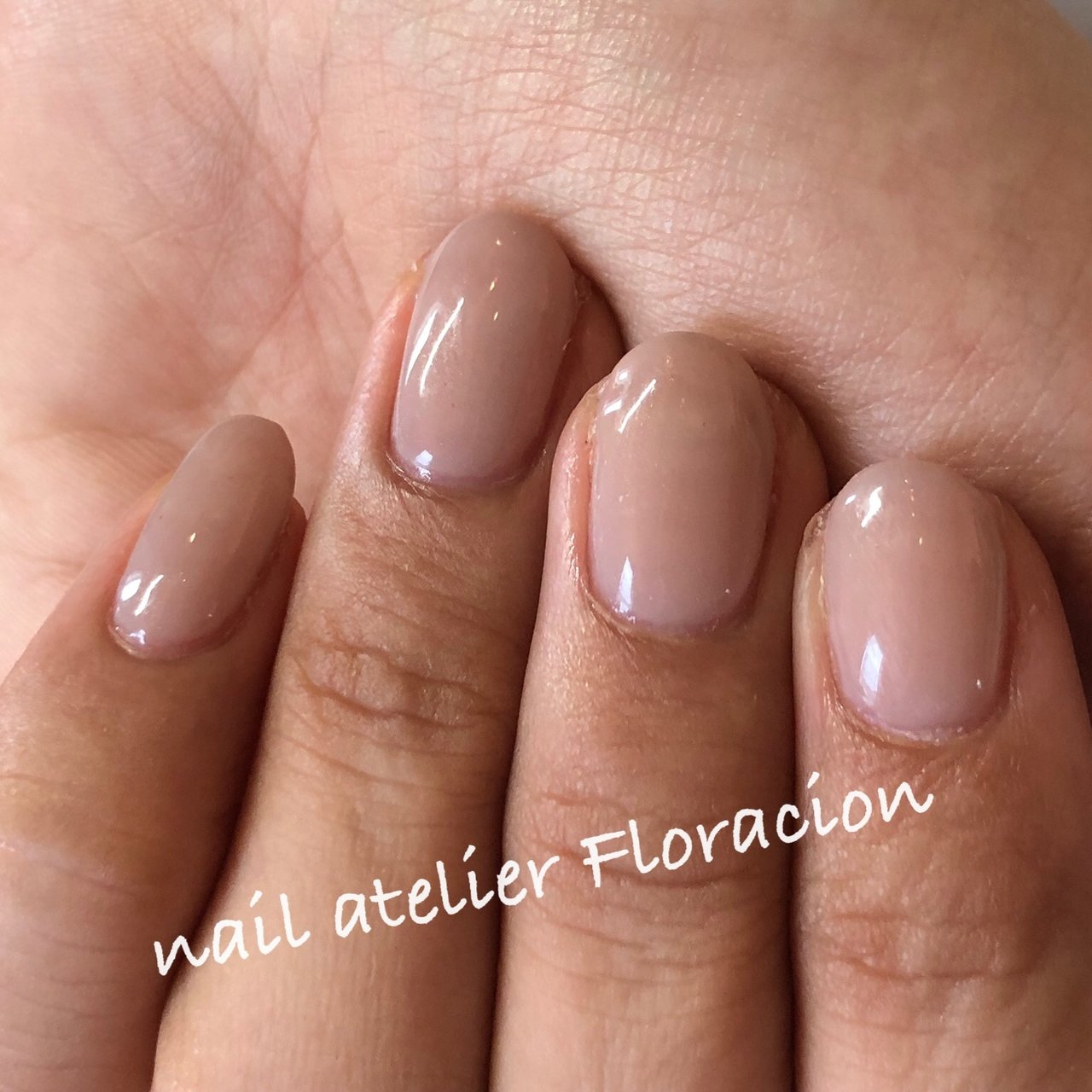 オールシーズン オフィス ハンド シンプル ワンカラー Nail Atelier Floracionのネイルデザイン No ネイル ブック