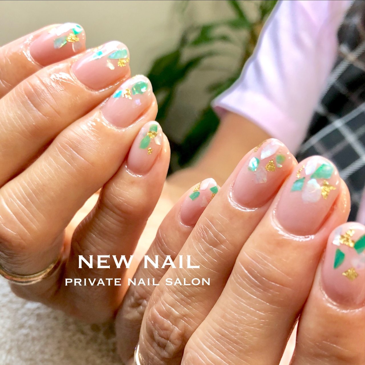 夏 リゾート オフィス デート ハンド New Nailのネイルデザイン No ネイルブック