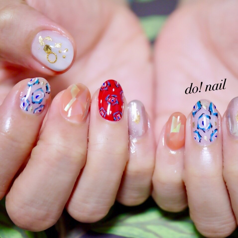 夏 オールシーズン 旅行 ライブ ハンド Do Nailのネイルデザイン No ネイルブック