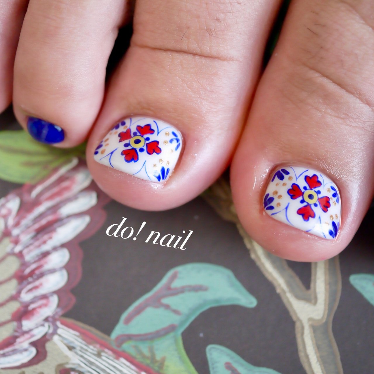 夏 旅行 海 リゾート フット Do Nailのネイルデザイン No ネイルブック