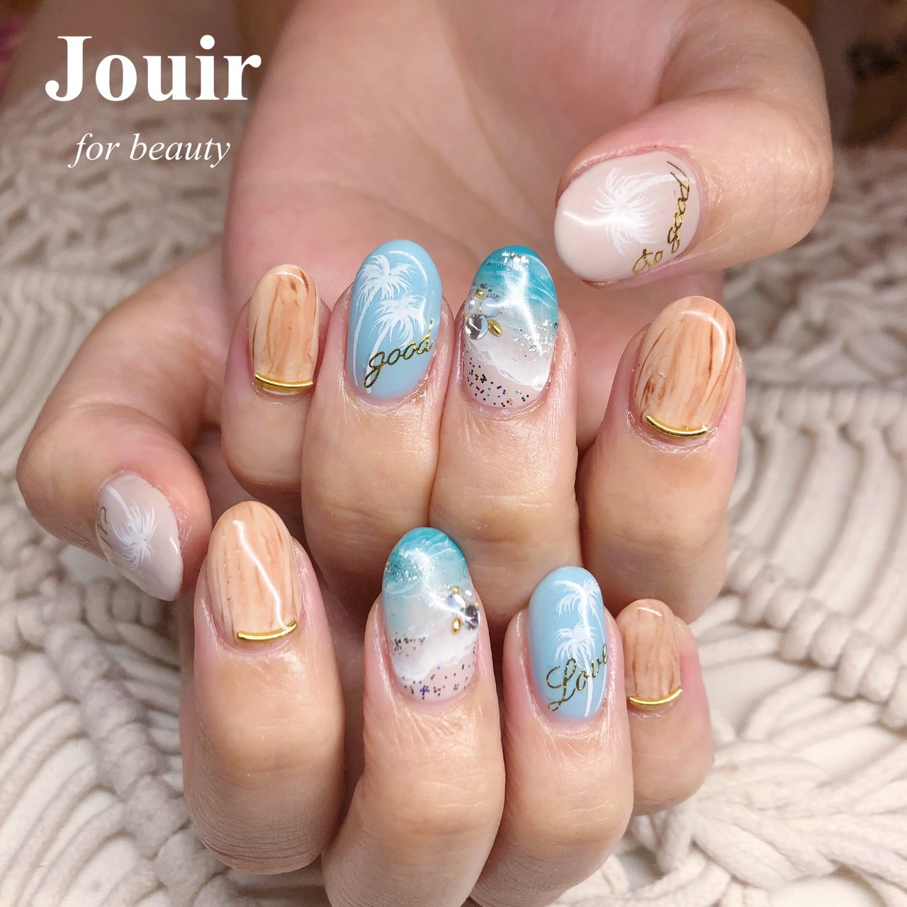 夏 旅行 海 リゾート ハンド Jouir For Beauty Hair Nail Eyelash のネイルデザイン No ネイルブック