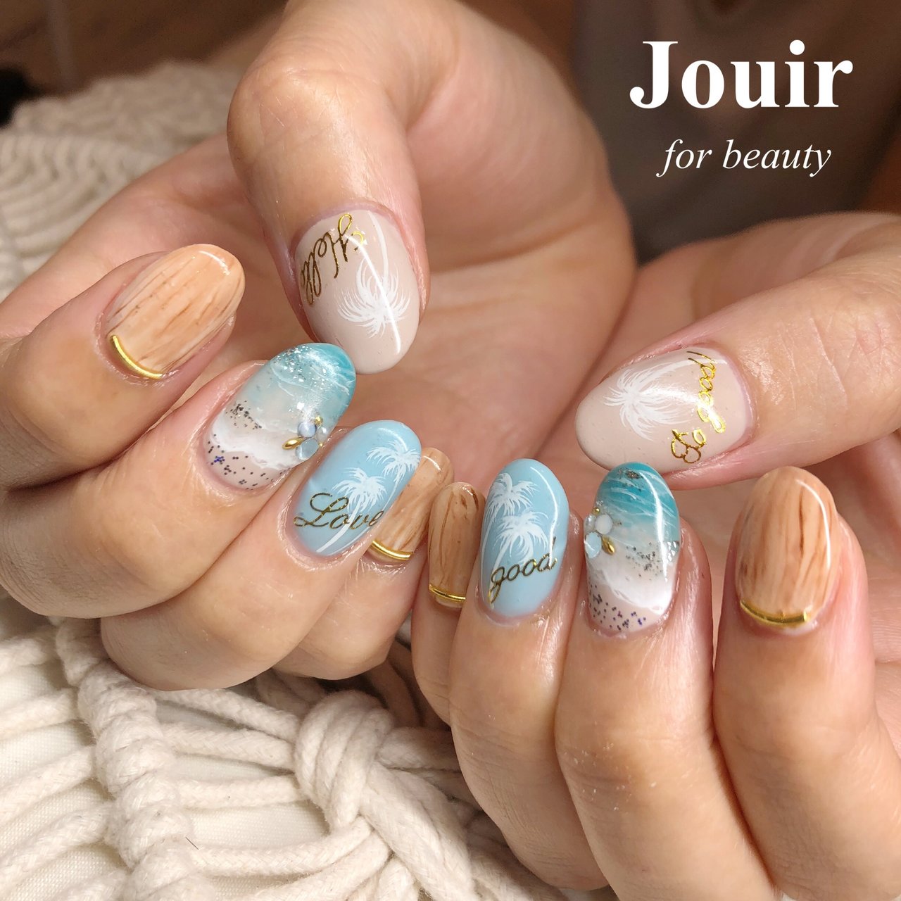 夏 旅行 海 リゾート ハンド Jouir For Beauty Hair Nail Eyelash のネイルデザイン No ネイルブック