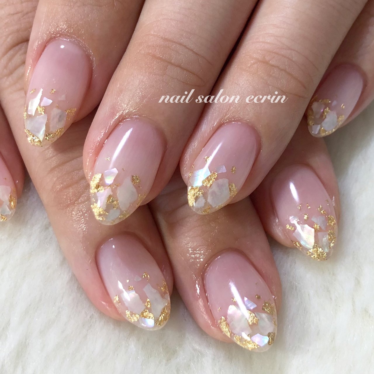 夏 シェル クリア Nail Ecrinのネイルデザイン No ネイルブック