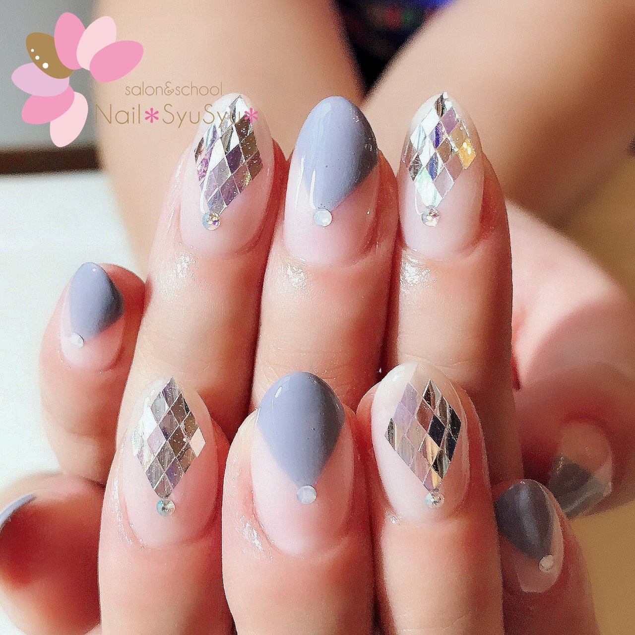 夏 秋 冬 ハンド シンプル Nail Syusyu ネイルシュシュのネイルデザイン No ネイルブック