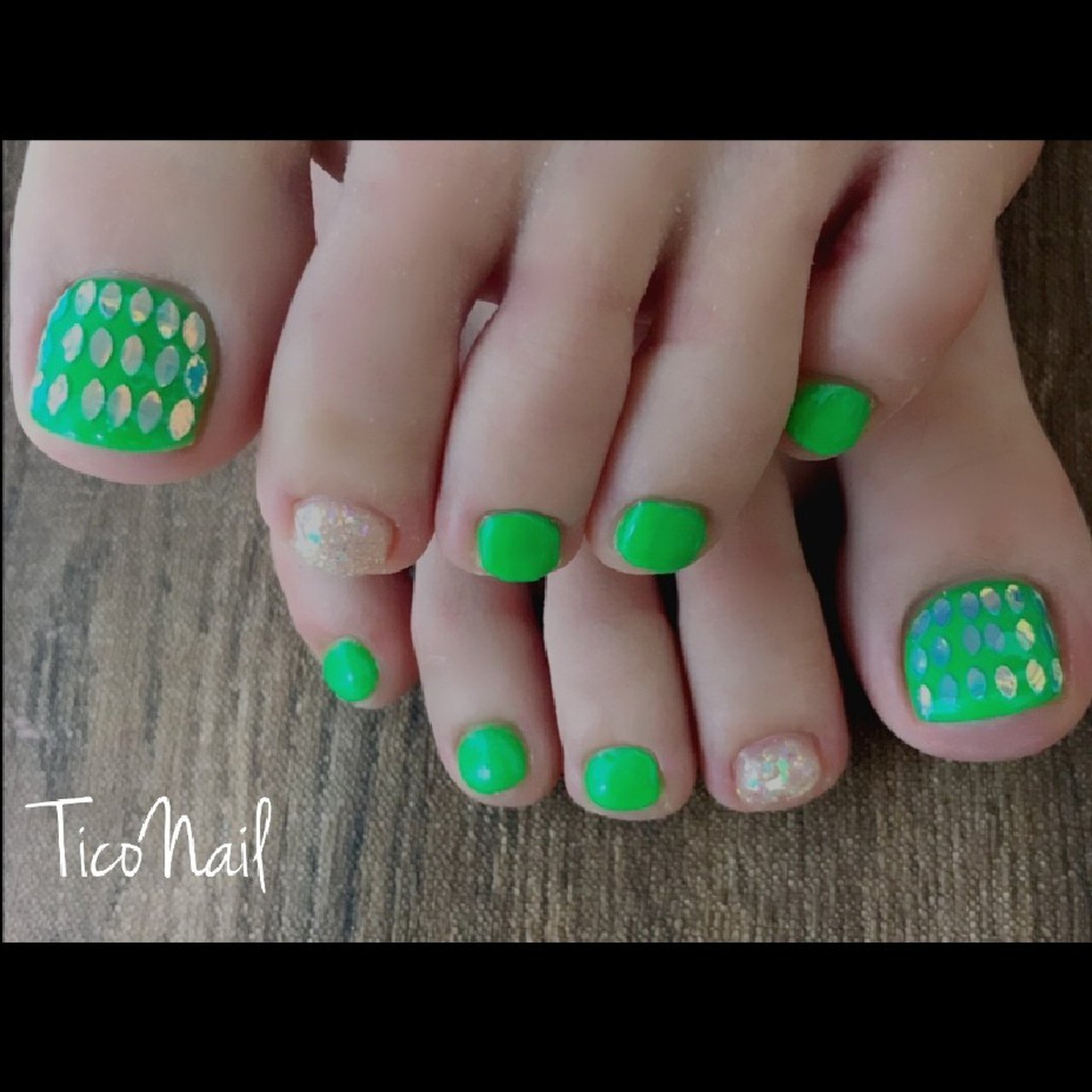 夏 海 リゾート 浴衣 フット Ticonailのネイルデザイン No ネイルブック