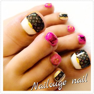 Louis Vuitton ネイルカラー 2本セット マルチカラーヴィトンネイル | My dear nail