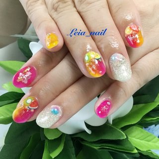 おすすめ順｜#フルーツパーツネイルのネイルデザイン｜ネイルブック