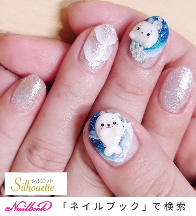 ごまだんごページです！デザインネイルチップ・付け爪2セット 1280_lc