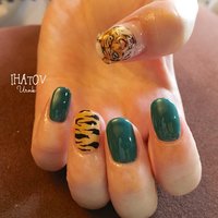 虎のネイルデザイン ネイルブック