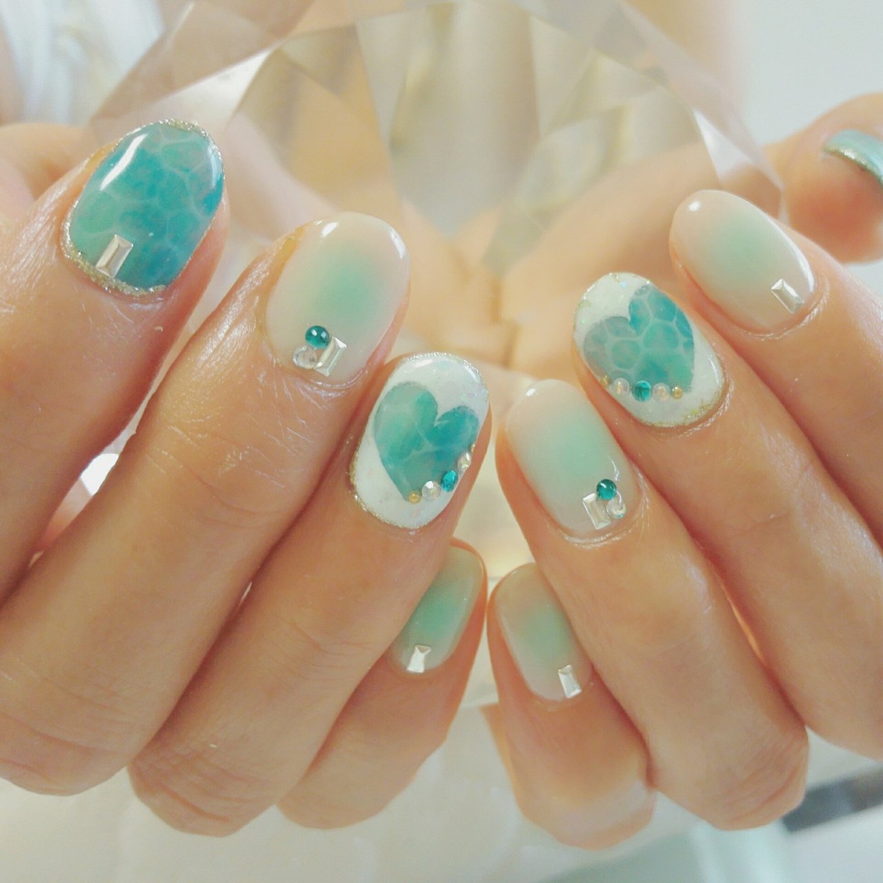 夏 海 デート 女子会 ハンド Nailsalonchanceのネイルデザイン No ネイルブック