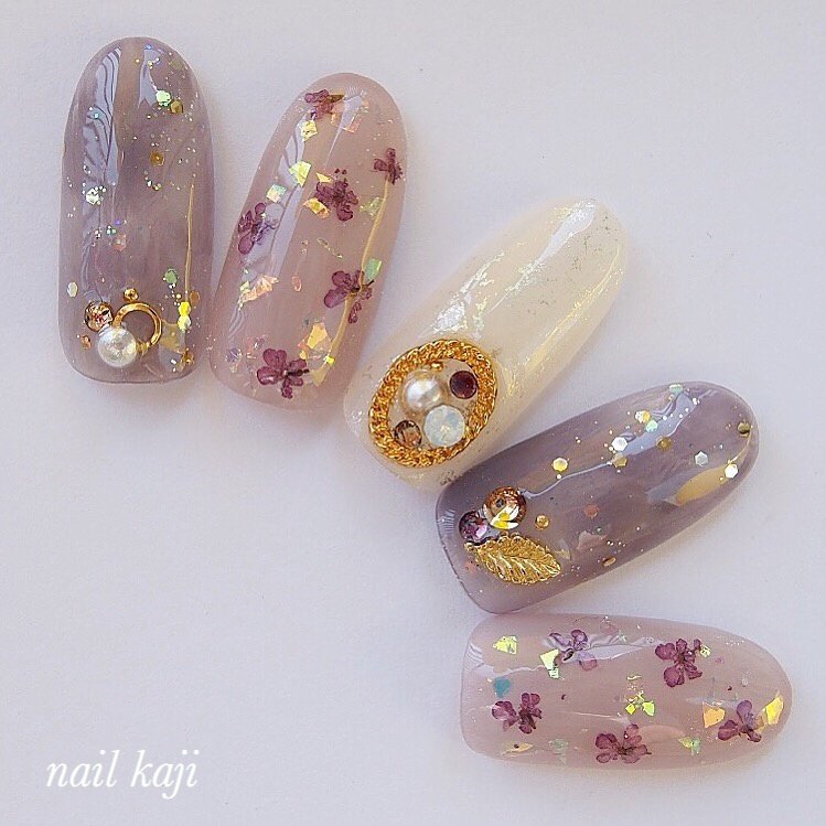 秋 冬 オールシーズン オフィス ハンド Nail Kajiのネイルデザイン No ネイルブック