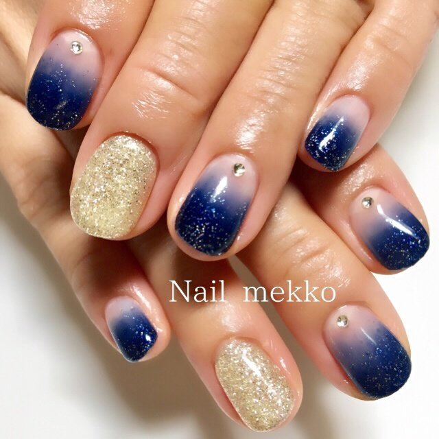 旅行 海 リゾート 浴衣 グラデーション Nail Mekkoのネイルデザイン No 3396851 ネイルブック