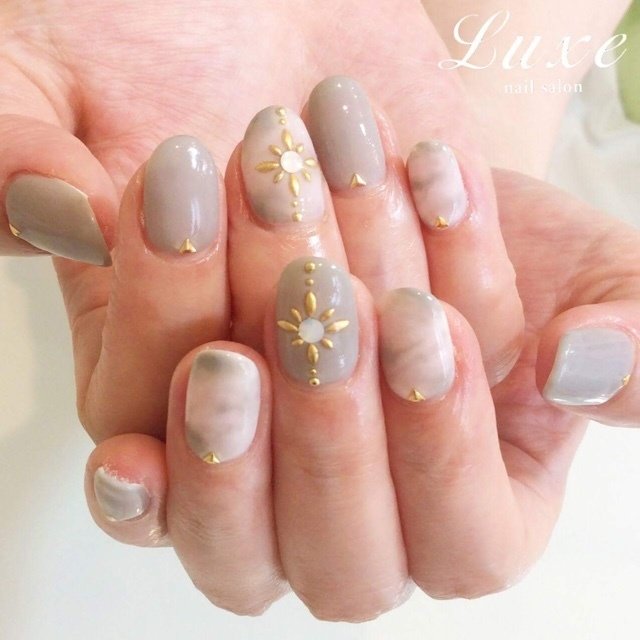 夏 秋 パーティー デート ハンド Nailsalonluxe Ginzaのネイルデザイン No ネイルブック