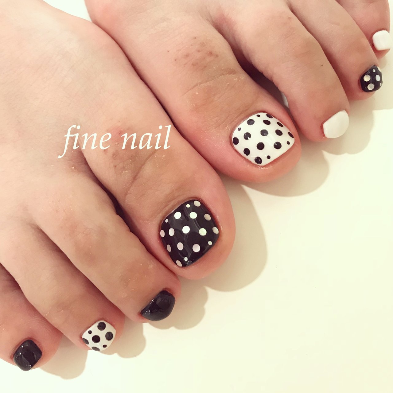 夏海リゾート浴衣フット Fine Nailファインネイルのネイル