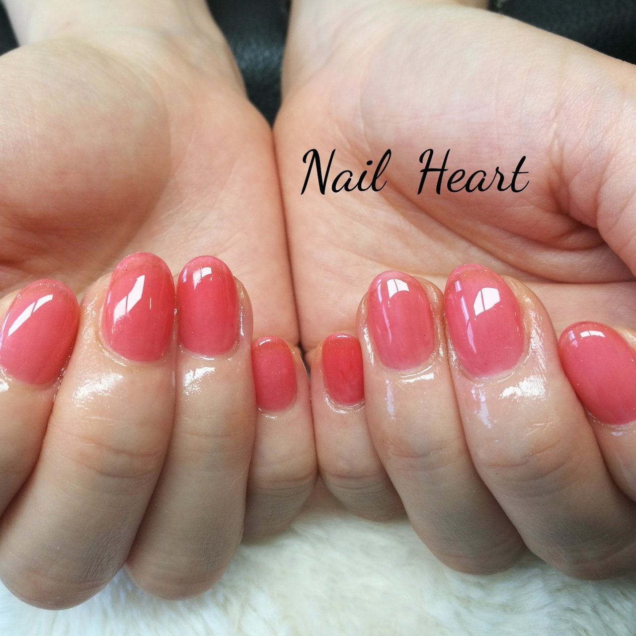 夏 ハンド シンプル クリア レッド Nailheartのネイルデザイン No 3414175 ネイルブック