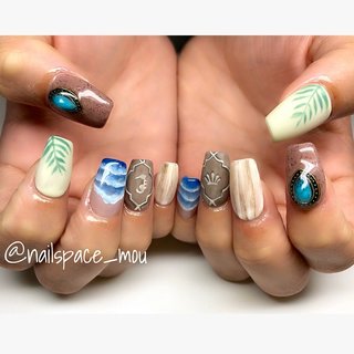 オーシャンネイルのネイルデザイン 3ページ目 ネイルブック