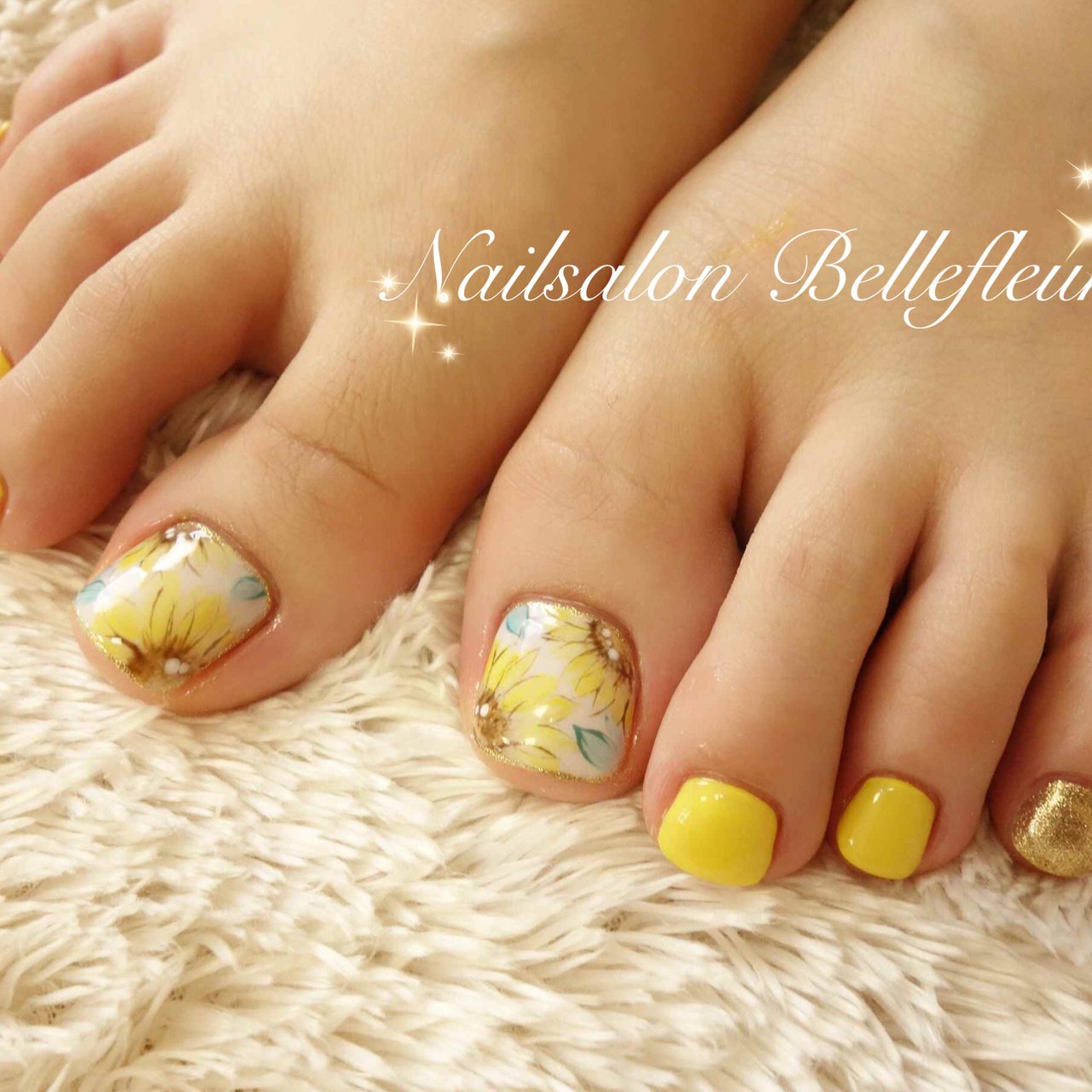 夏 海 浴衣 女子会 フット 秋田nailsalonbellefleur 加藤あさみ のネイルデザイン No ネイルブック