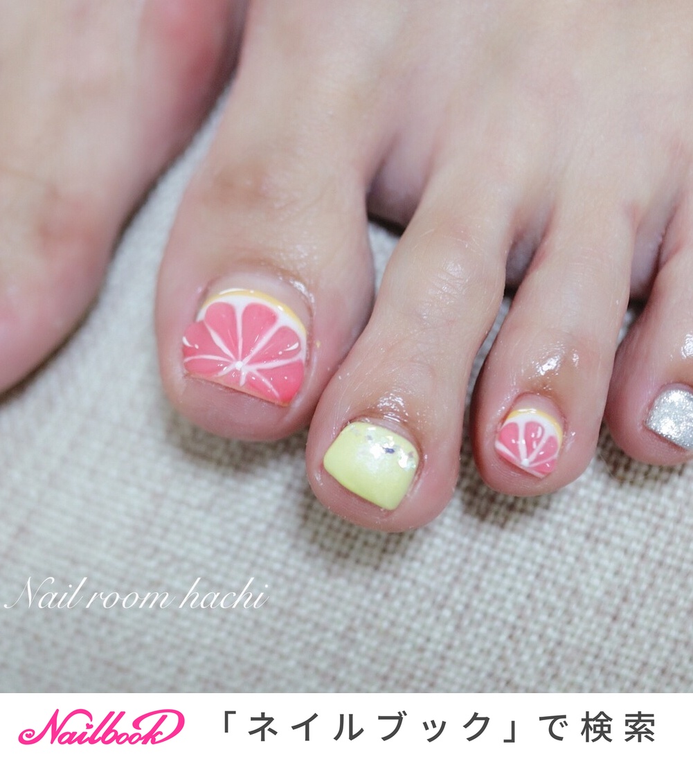 21年 新着順 ピンクグレープフルーツネイルのネイルデザイン 6ページ目 ネイルブック