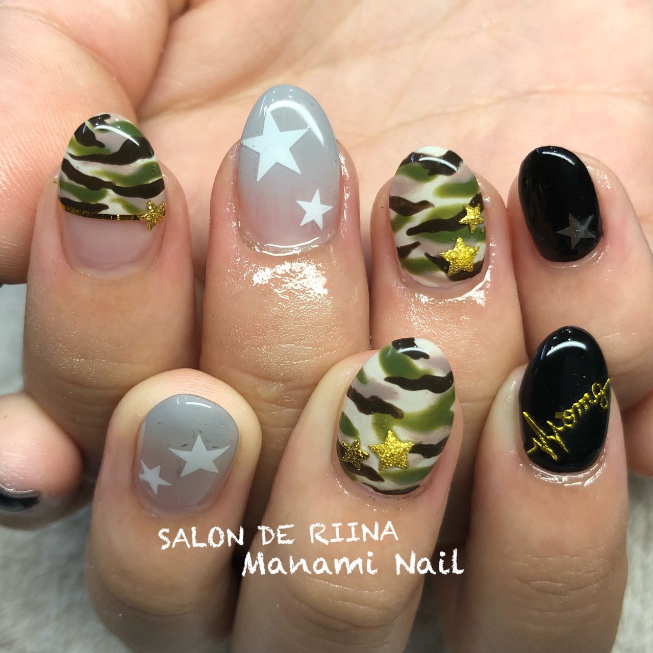 夏 秋 海 リゾート ハンド Salon De Riinaのネイルデザイン No ネイルブック