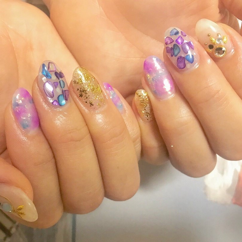 夏 旅行 リゾート ライブ ハンド Suave Nailsのネイルデザイン No ネイルブック