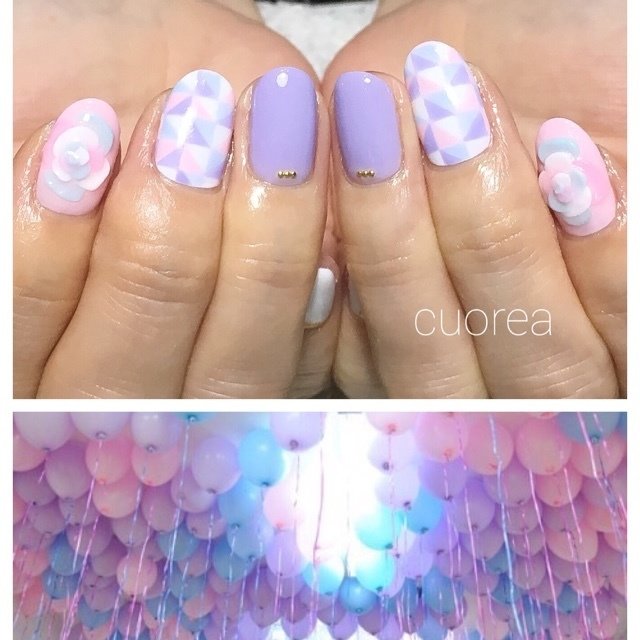 春 オールシーズン パーティー デート ハンド 御殿場ネイルサロン クオレア のネイルデザイン No ネイルブック