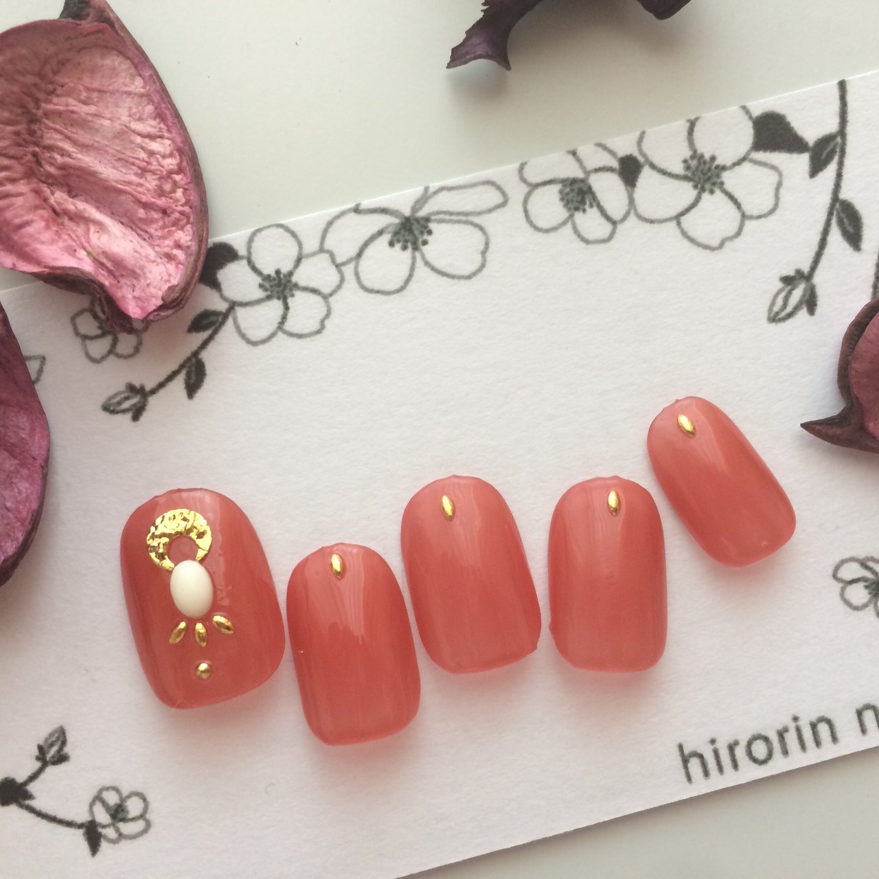 夏 秋 リゾート ハンド シンプル Hirorinnailのネイルデザイン No ネイルブック