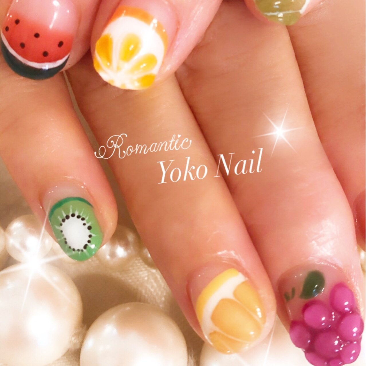 夏 旅行 海 浴衣 3d Yoko Nailのネイルデザイン No ネイルブック