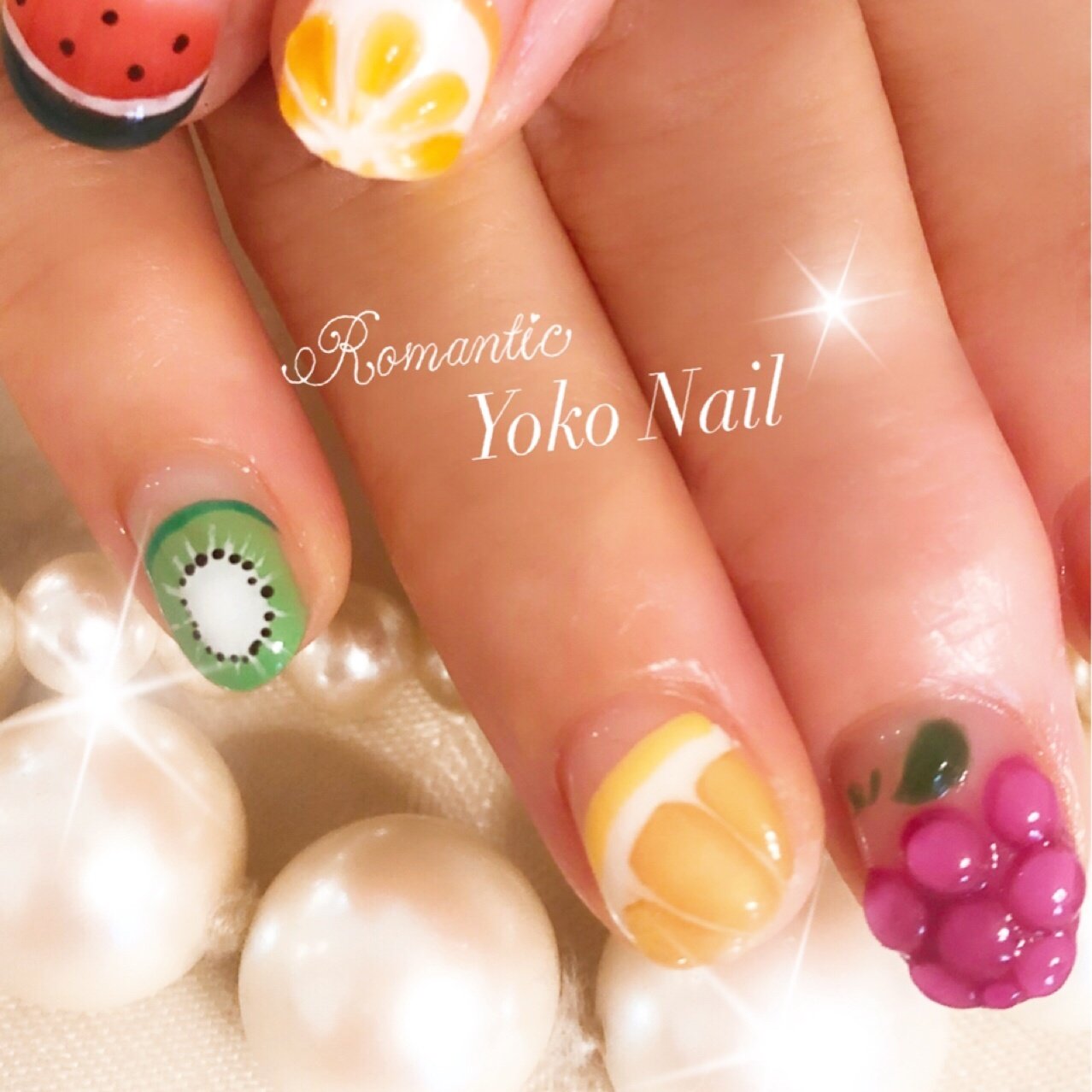 夏 旅行 海 浴衣 3d Yoko Nailのネイルデザイン No ネイルブック