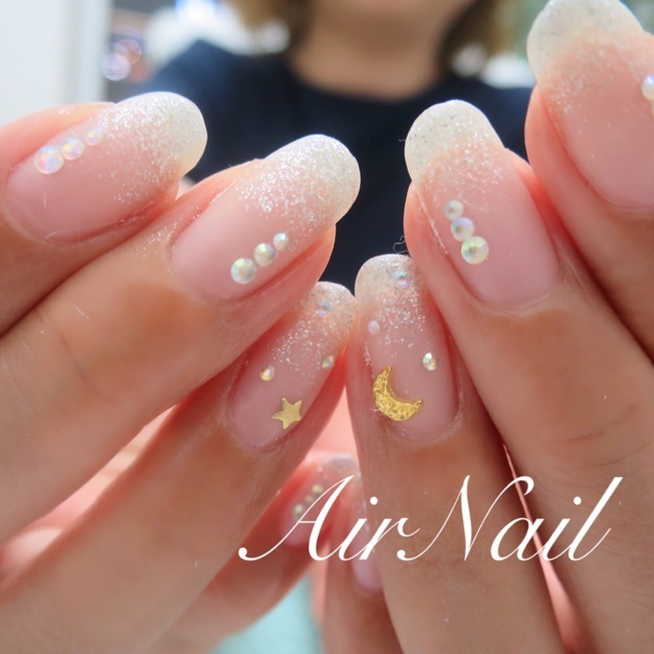 夏 秋 冬 ブライダル ハンド Airnail エアーネイル のネイルデザイン No ネイルブック