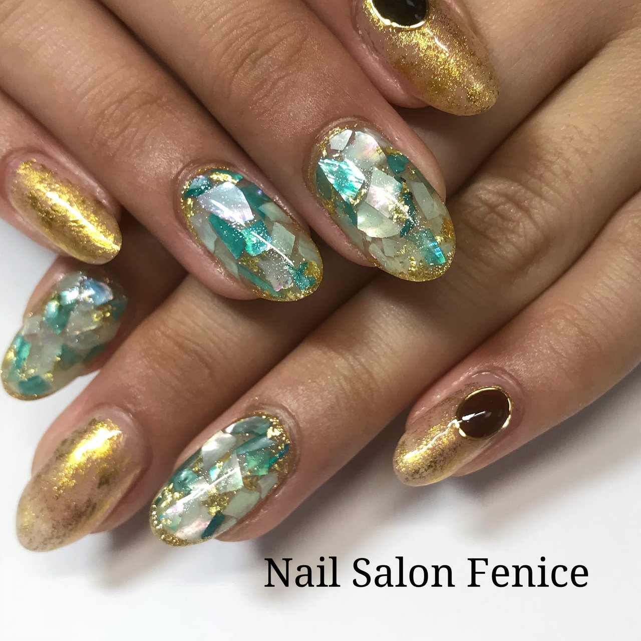 夏 秋 海 浴衣 ハンド Nailfeniceのネイルデザイン No ネイルブック