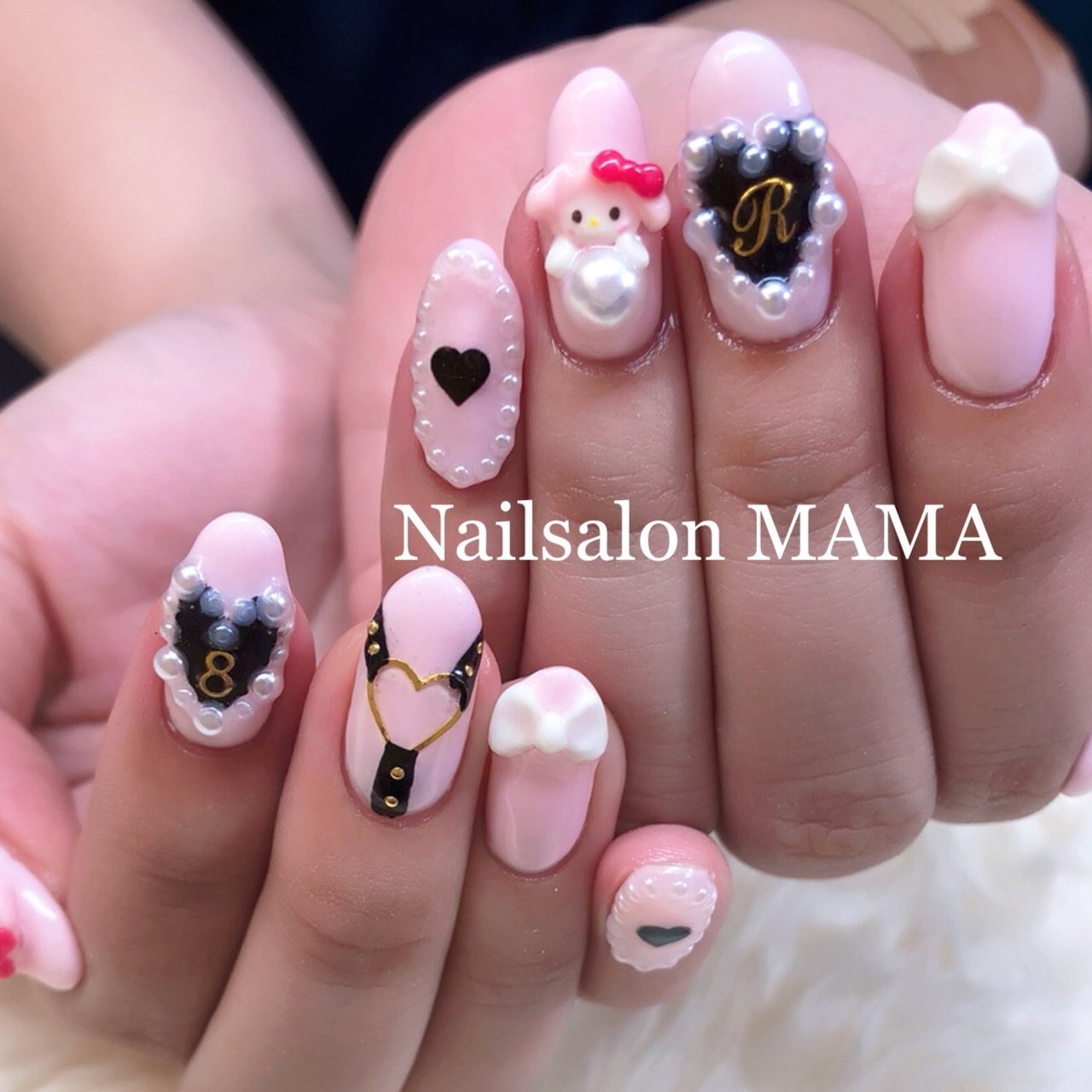 オールシーズン ハロウィン パーティー 女子会 ハンド Nailsalon Mamaのネイルデザイン No ネイルブック