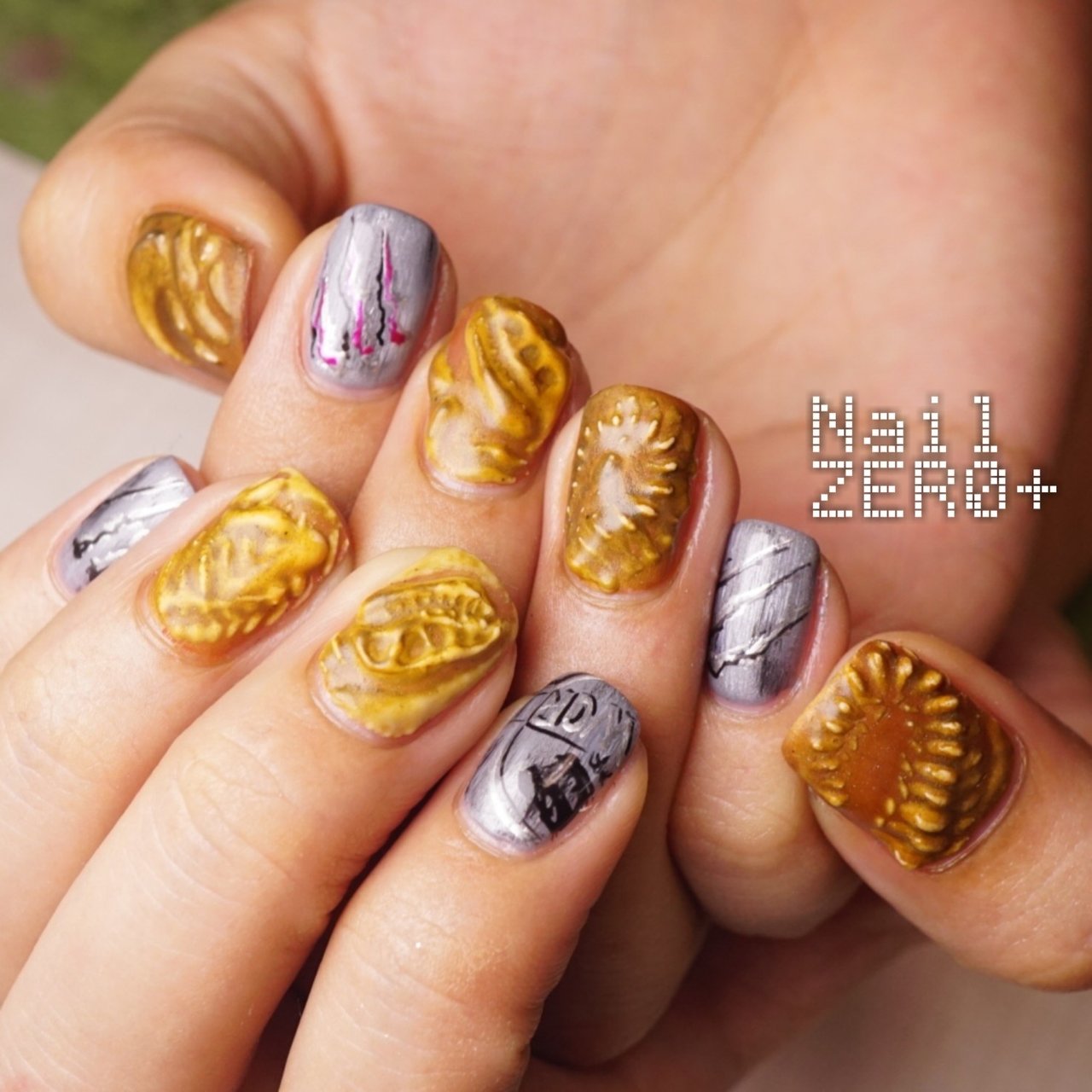 オールシーズン ハンド ワンカラー ミディアム ベージュ 塩見隼人 池袋 ネイルゼロプラスのネイルデザイン No ネイルブック