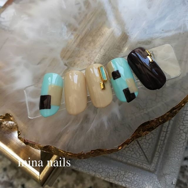 夏 秋 リゾート ハンド ワンカラー Mina Nailsのネイルデザイン No ネイルブック