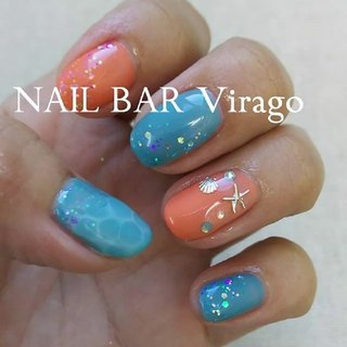 #mynail チェンジ 今年最後の#夏ネイル
#ターコイズグリーン と#バーミリオン に#ドロップネイル ・
https://nailbarvirago.jimdo.com/
・
#nailbarvirago #大分市ネイルサロン #大分ネイルサロン #nail #ネイルケア #大人ネイル #シニアネイル #大分市 #上宗方 #ヒトデネイル #貝がらネイル #70代のお客様 も #40代ネイリスト #テンション低めのネイリスト #ジェルネイル #上品ネイル #パラジェル #リクライニングソファ #大人女性ネイル #巻き爪 #巻き爪補正 #深爪改善 #お盆も休まず営業 #夏 #旅行 #海 #リゾート #ハンド #シンプル #ワンカラー #スターフィッシュ #マリン #大人 #ショート #オレンジ #ターコイズ #ビビッド #ジェルネイル #セルフネイル #nail_bar_virago #ネイルブック