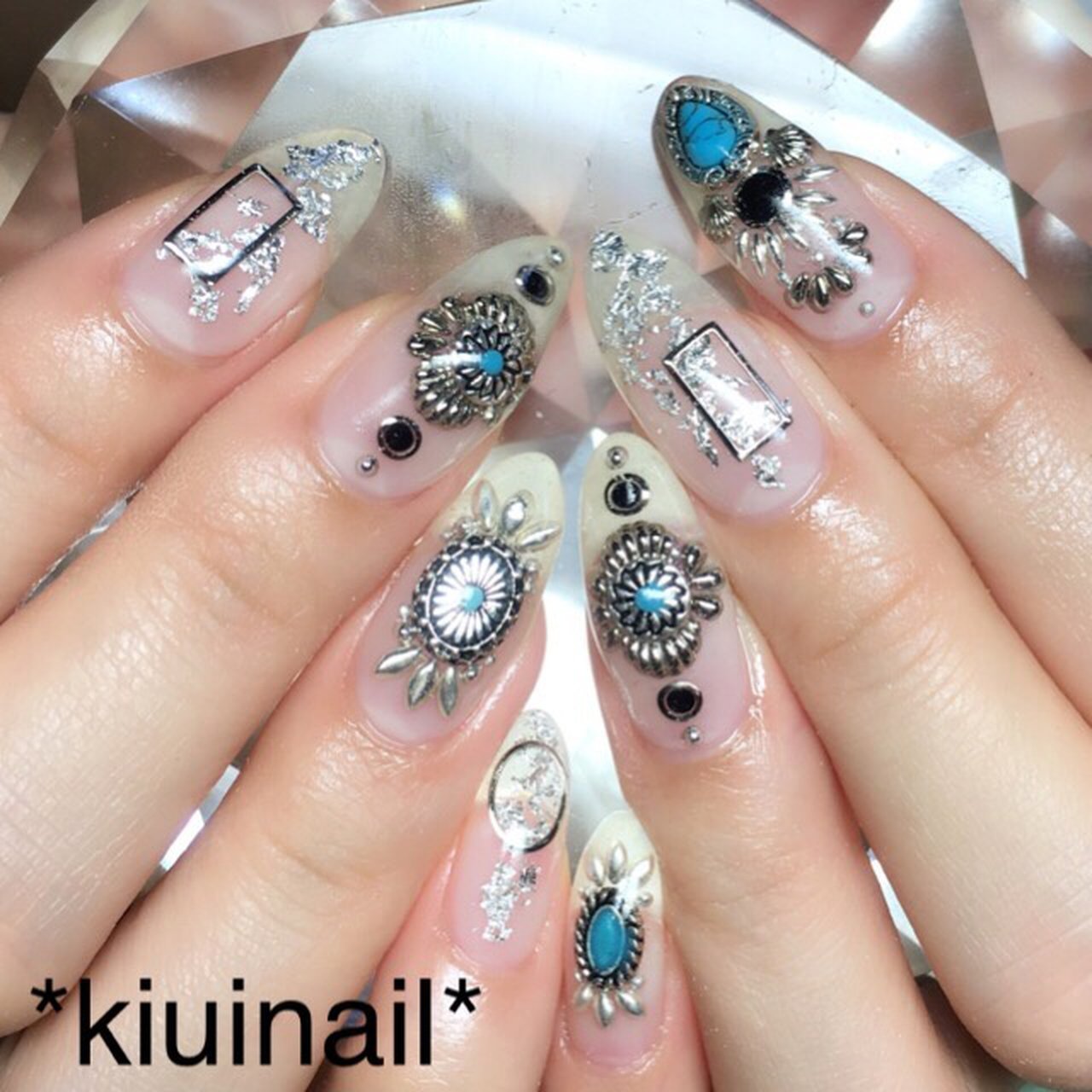 夏 海 リゾート ハンド エスニック Kiuinailのネイルデザイン No ネイルブック