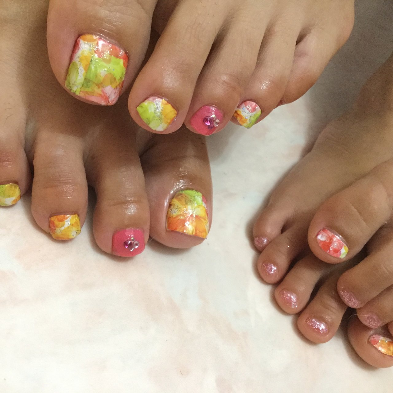 春 夏 秋 冬 フット Nailsalonroseのネイルデザイン No ネイルブック