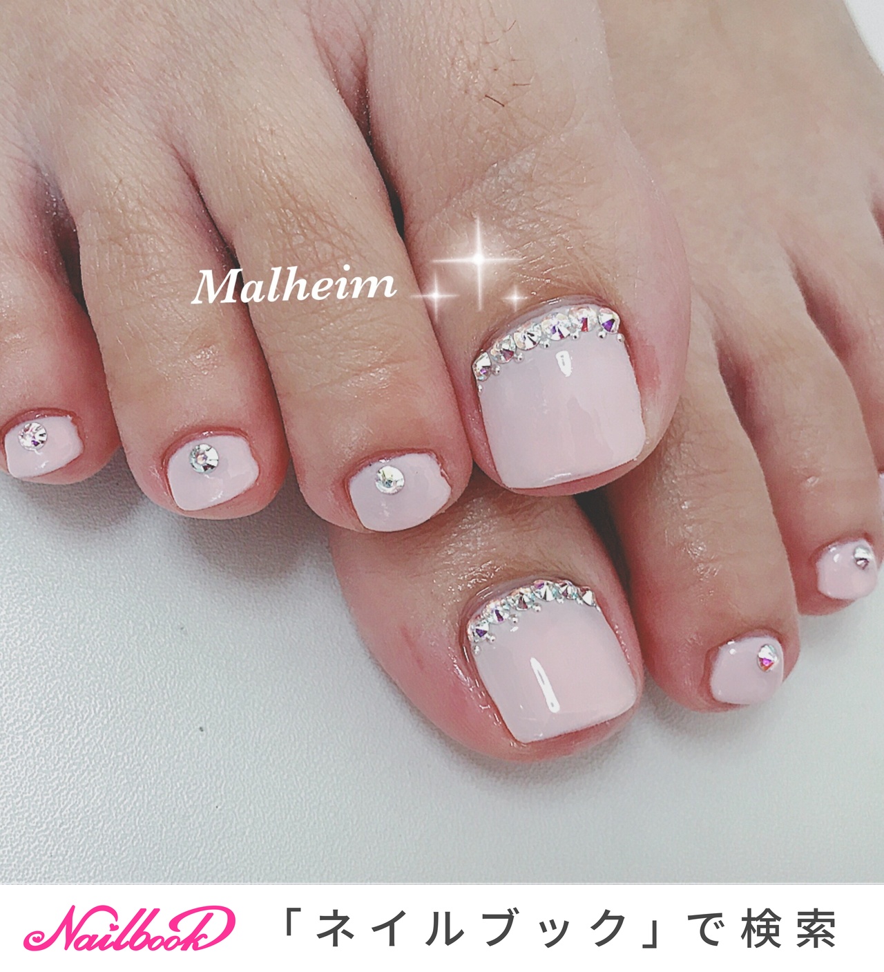 オールシーズン/オフィス/デート/女子会/フット - Nails Malheim