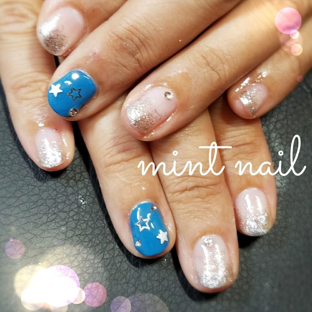 夏 旅行 海 リゾート ハンド Mint Fleur ミントフルールのネイルデザイン No 3441151 ネイルブック