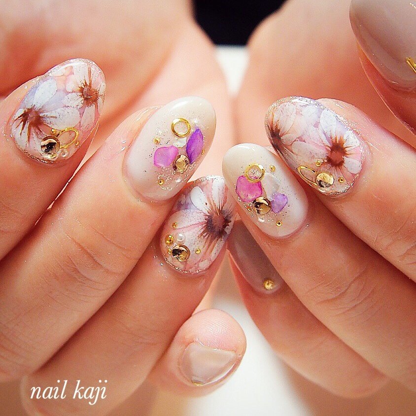 秋 冬 オールシーズン オフィス ハンド Nail Kajiのネイルデザイン No ネイルブック