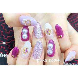 人気順｜ハート/押し花のネット予約できるネイルデザイン(8ページ目 