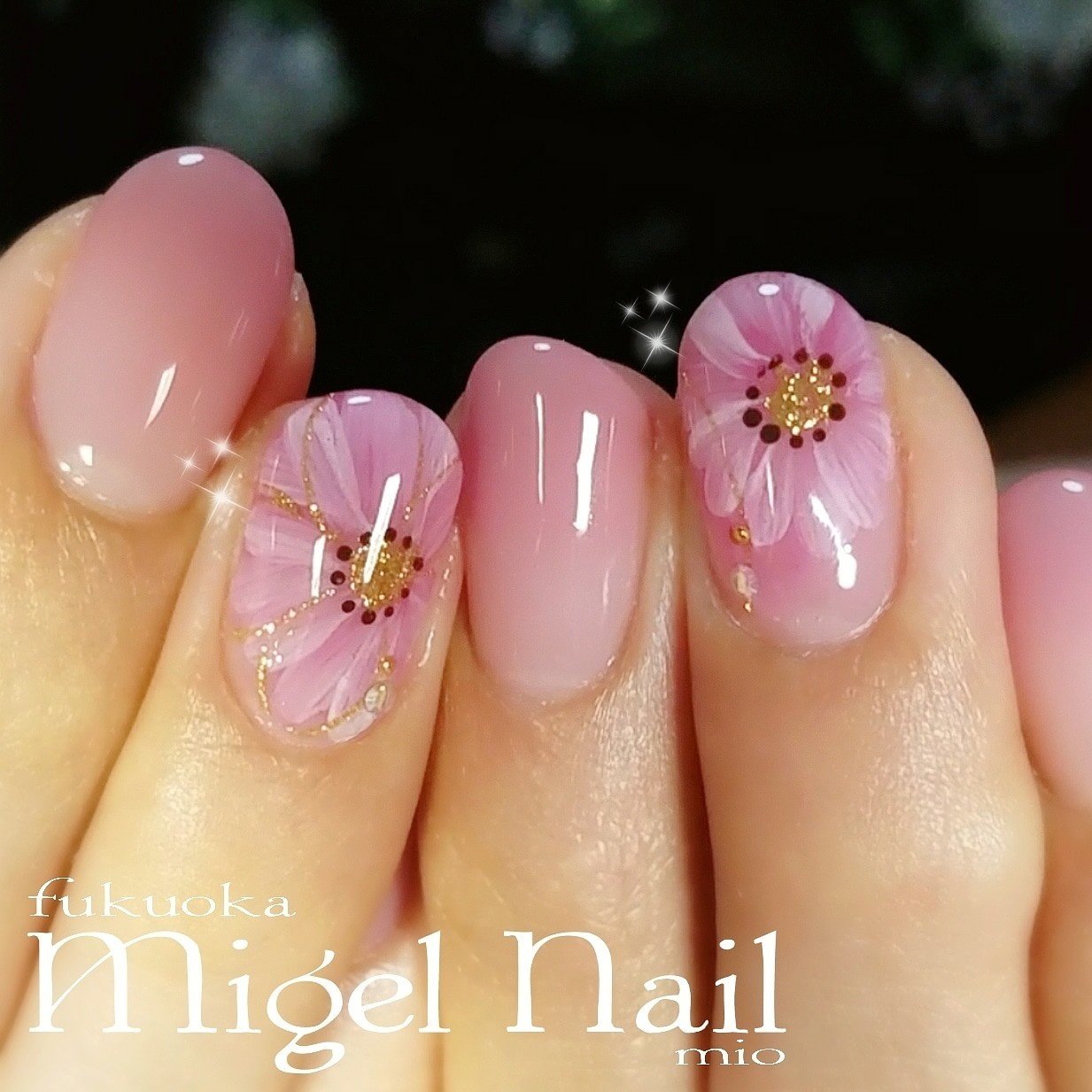 秋 オフィス パーティー デート ハンド Migel Nailのネイルデザイン No ネイルブック