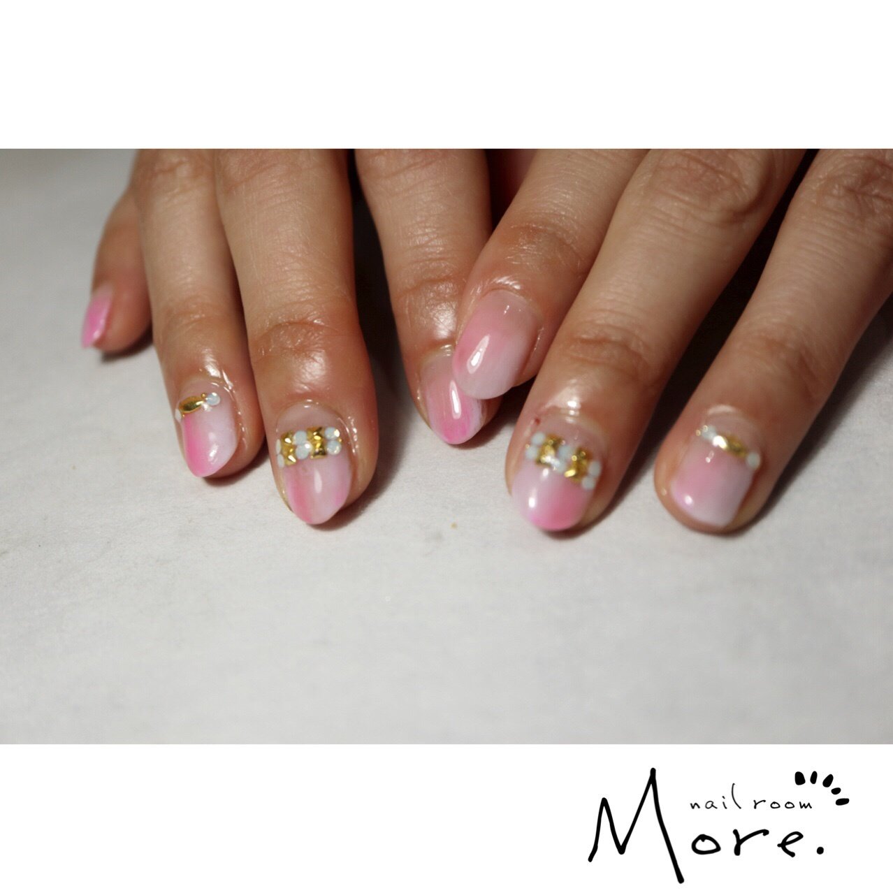 夏 オールシーズン オフィス ハンド ピンク More Nailroomのネイルデザイン No ネイルブック