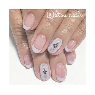 人気順 お客様 スモーキーグレーのネイルデザイン ネイルブック