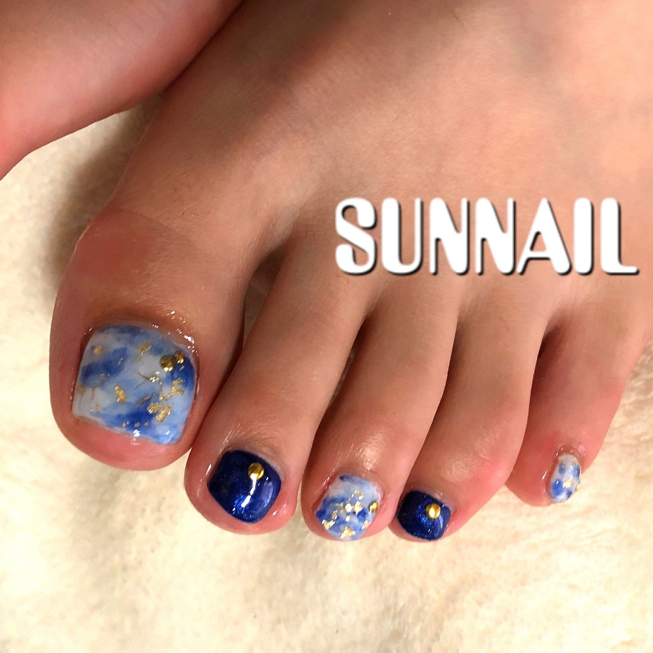 夏秋海浴衣フット Sunnailのネイルデザインno3450349ネイルブック