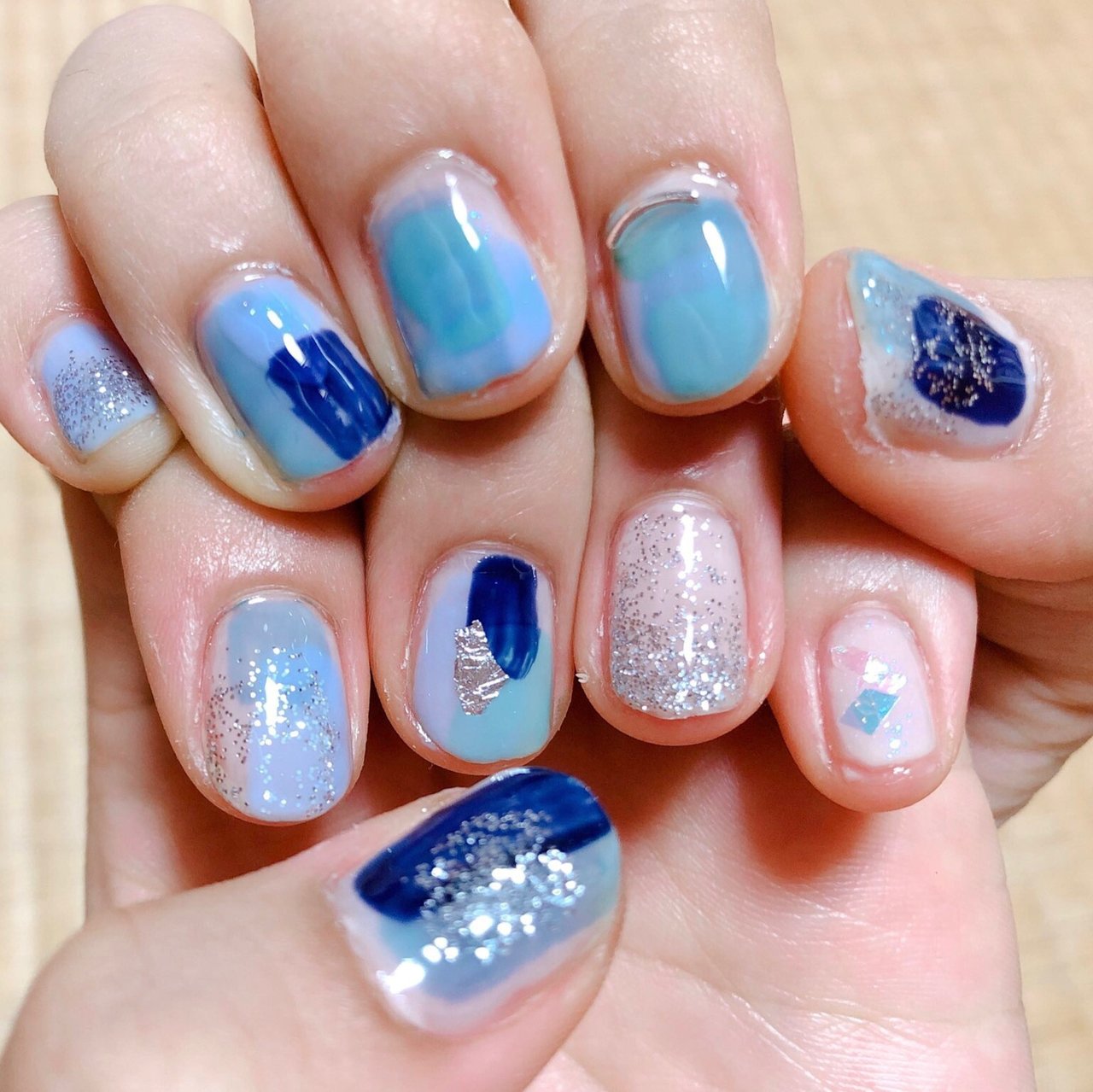 夏 海 リゾート デート ハンド ひなちゃすのネイルデザイン No ネイルブック