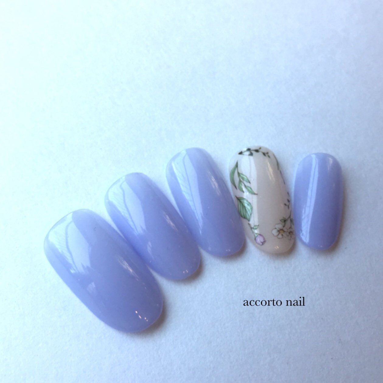 オールシーズン オフィス デート ハンド ワンカラー Accortoのネイルデザイン No ネイルブック