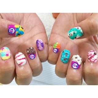 サーティワンのネイルデザイン ネイルブック