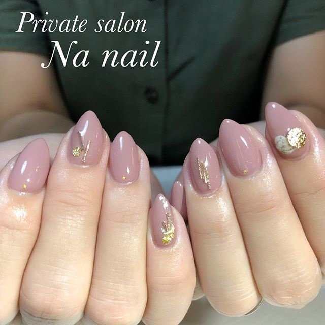 秋 オールシーズン オフィス ハンド シンプル Na Nailのネイルデザイン No ネイルブック